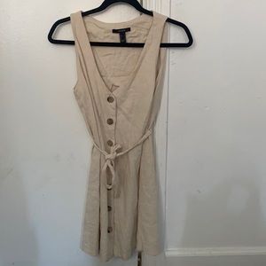F21 linen dress